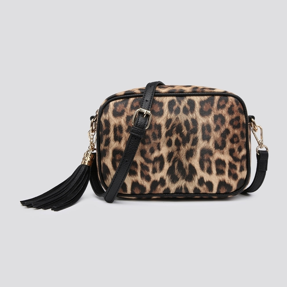 Poppy Tassel Crossbody Bag