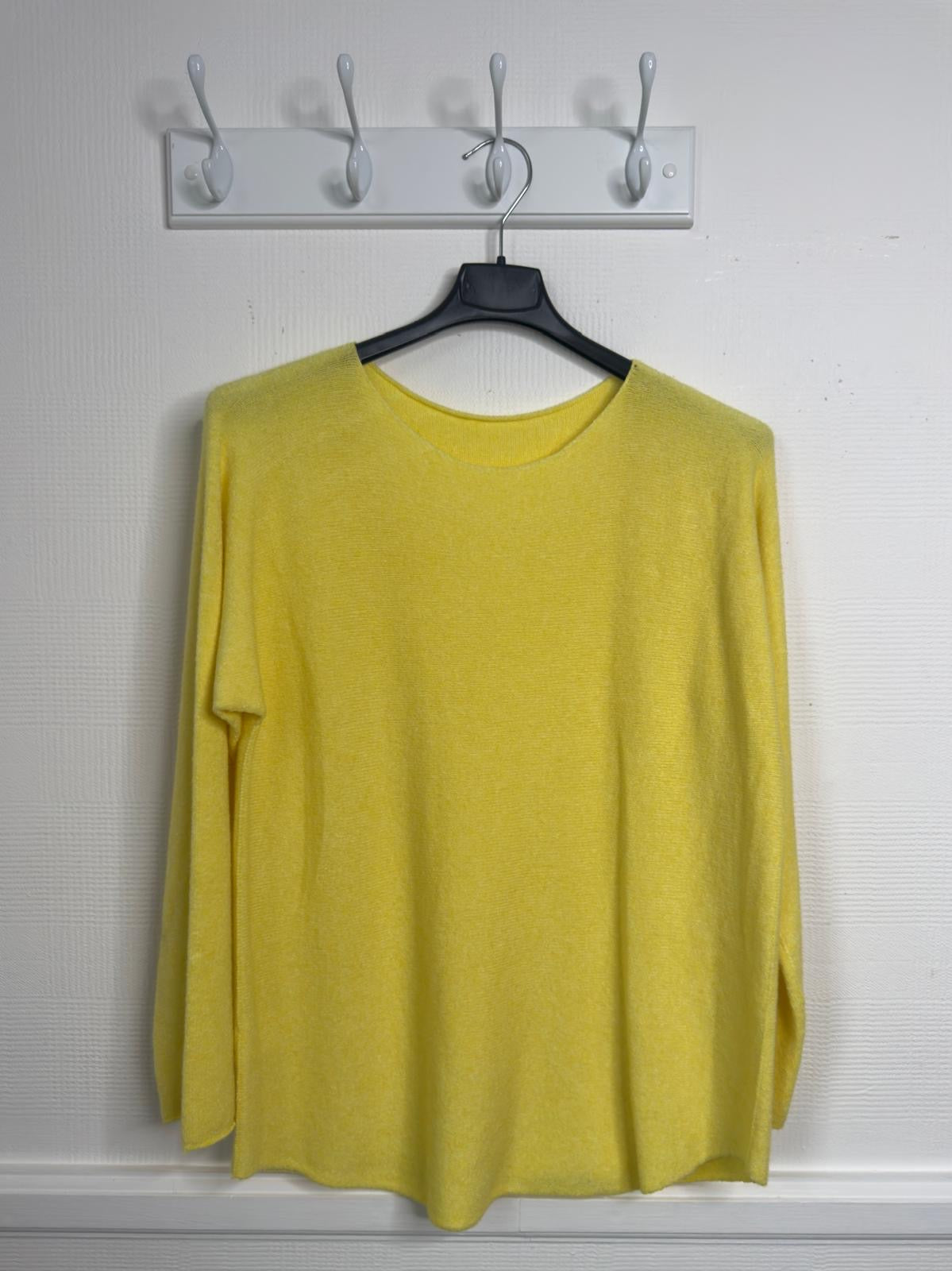 Tamarisk Core Collection Lightweight Long Sleeved Round Neck Jumper - 5 Colours