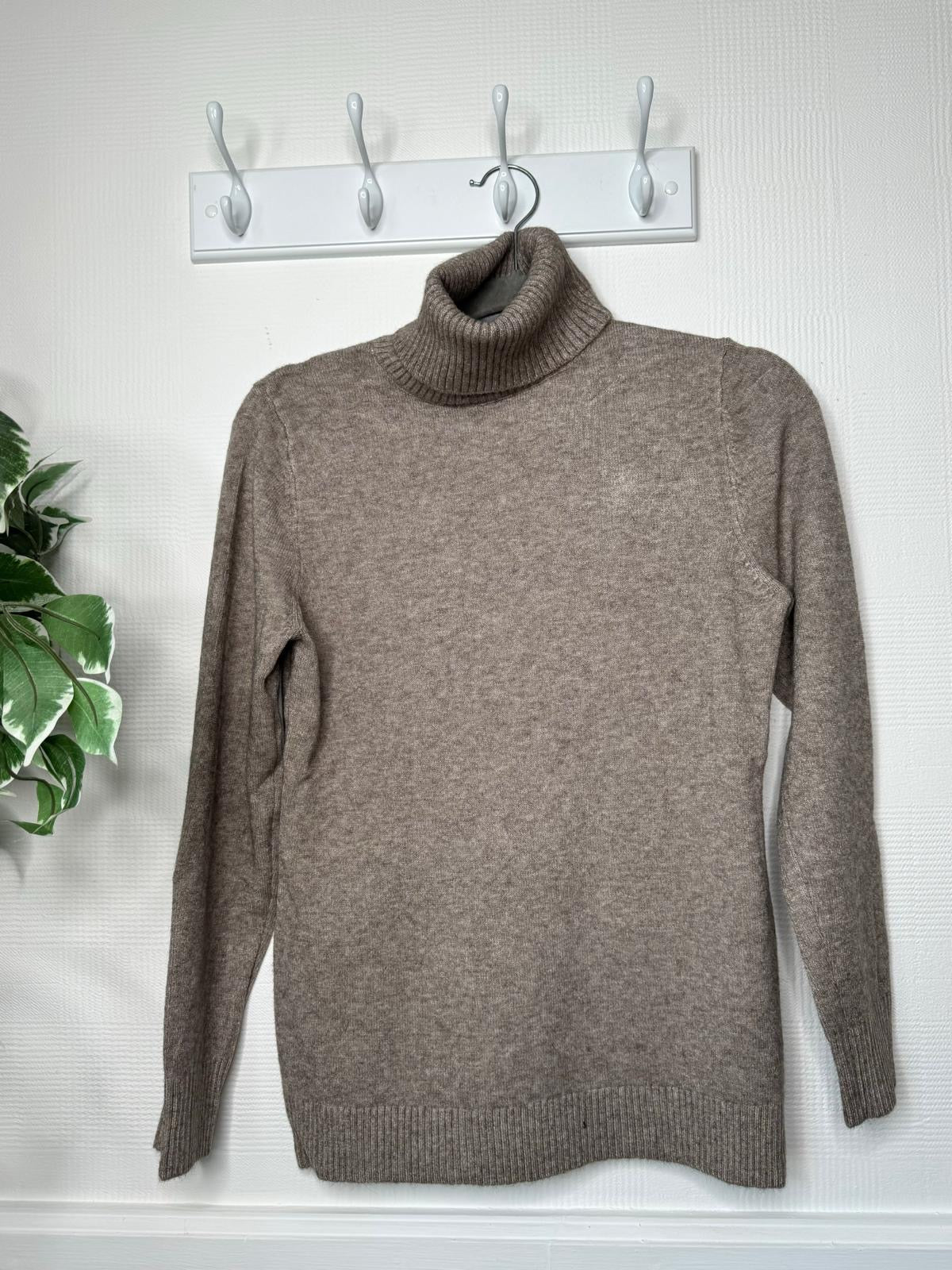 Tamarisk Core Collection Soft Fitted Roll Neck Jumper - 4 Colours