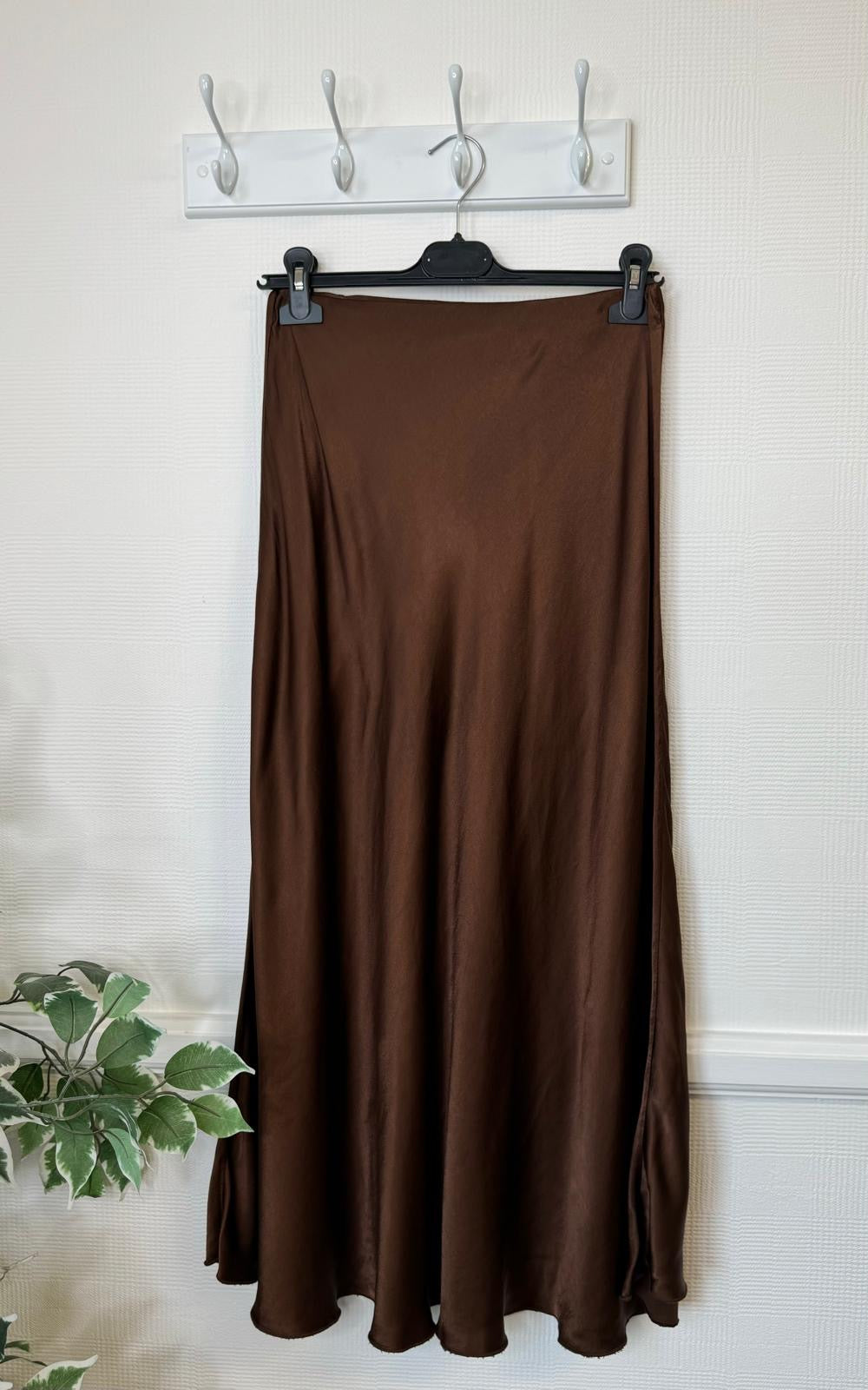 Fen Satin Slip Skirt