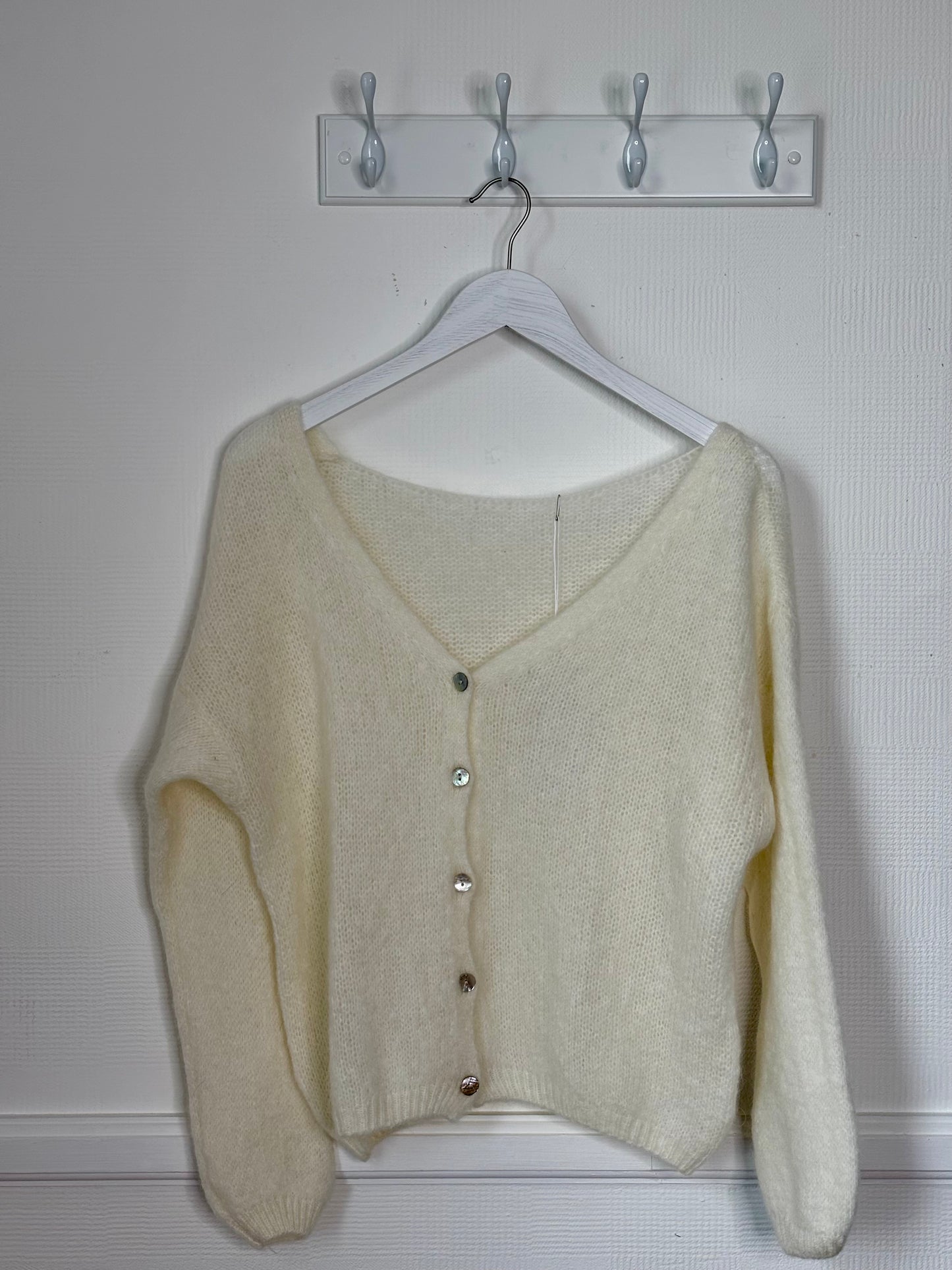 Jilly Mohair Blend V Neck Cardigan - 5 Colours
