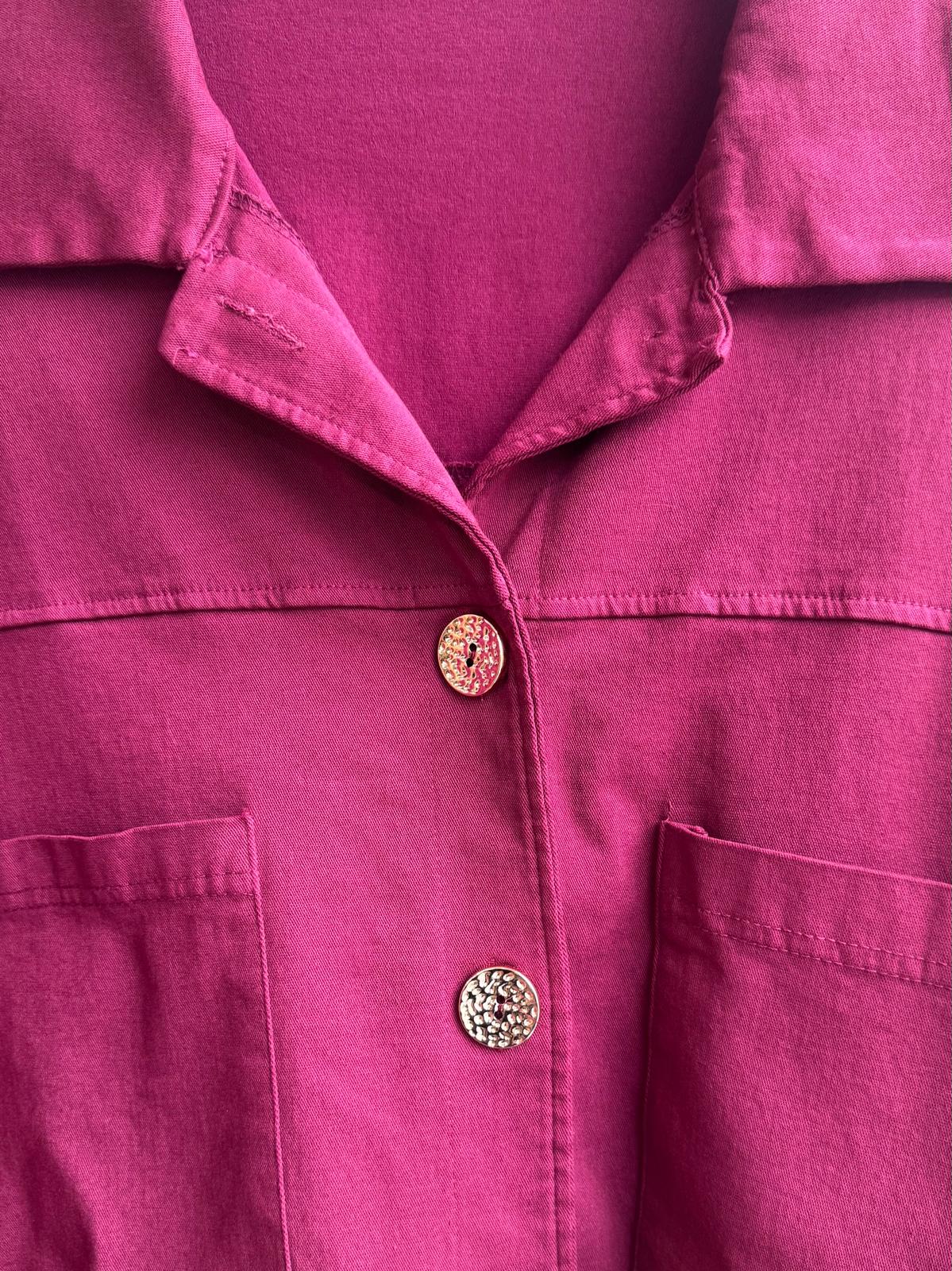 Georgia Jersey Utility Jacket With Feature Breast Pockets