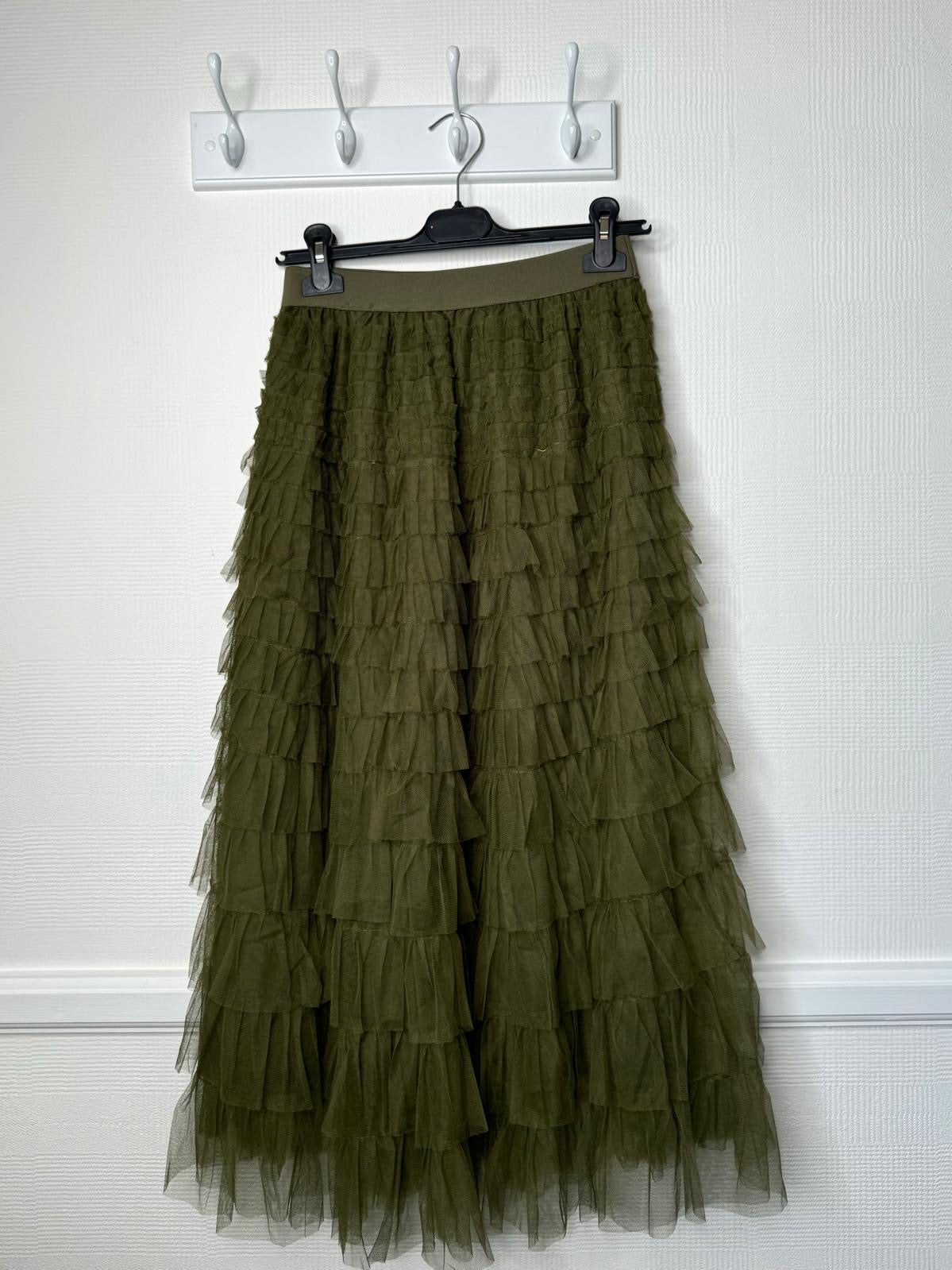 Helena Ruffle Tiered Frill Tulle Skirt - 6 Colours