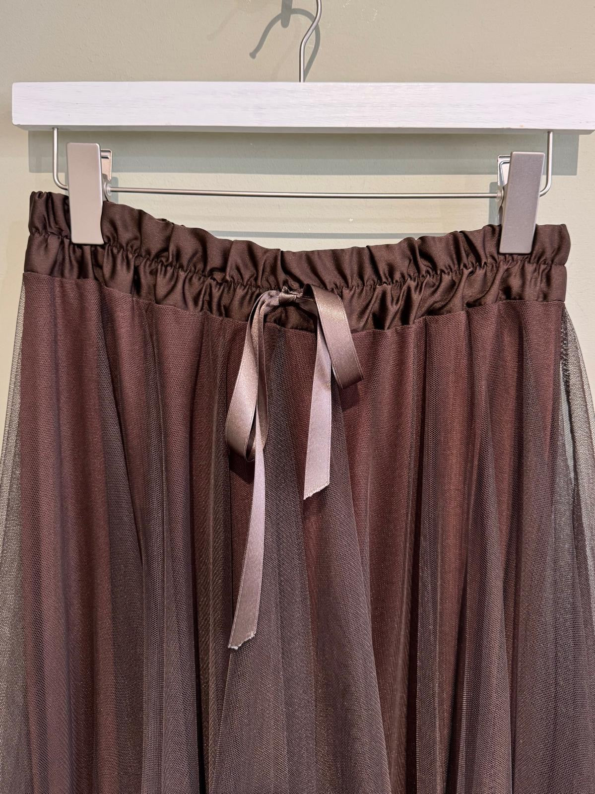 Florence Long Net Tulle Petticoat Skirt