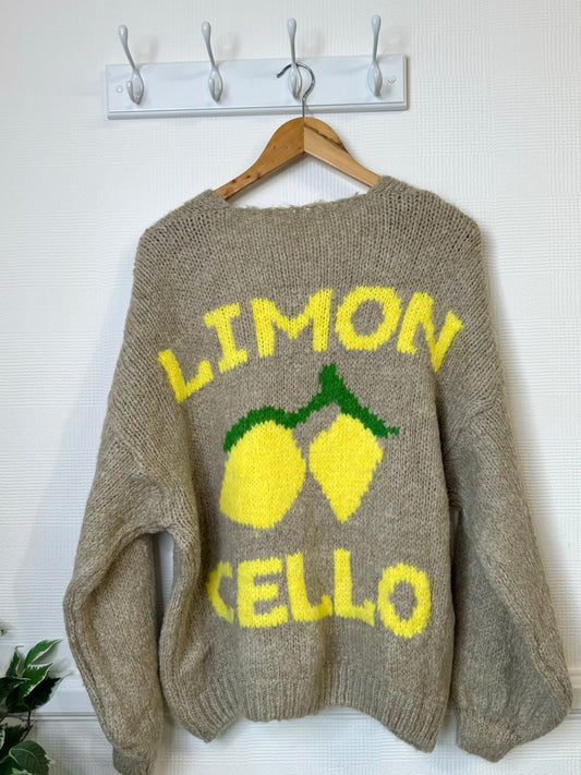 Limoncello Cardigan - Milky Taupe