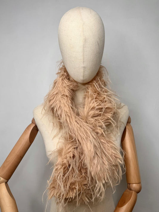 Shaggy Faux Fur Pull-Through Scarf - 3 Colours