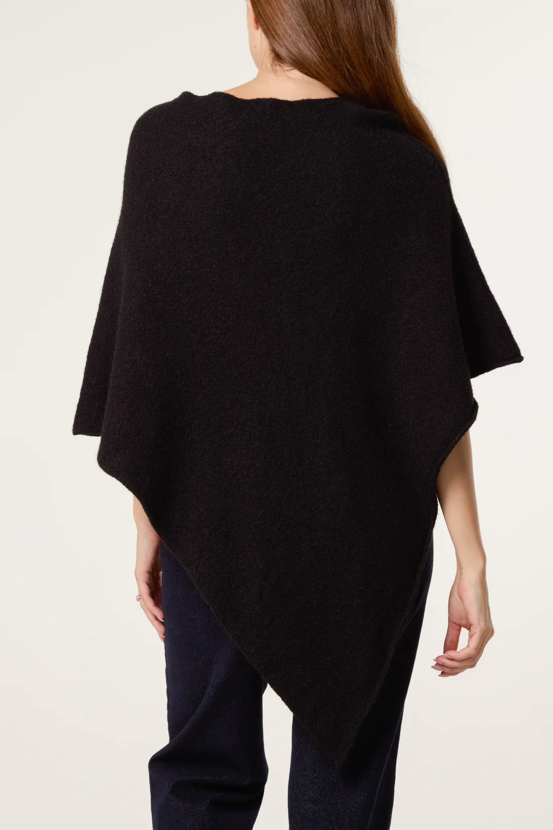 Juliet Asymmetric Hem Poncho