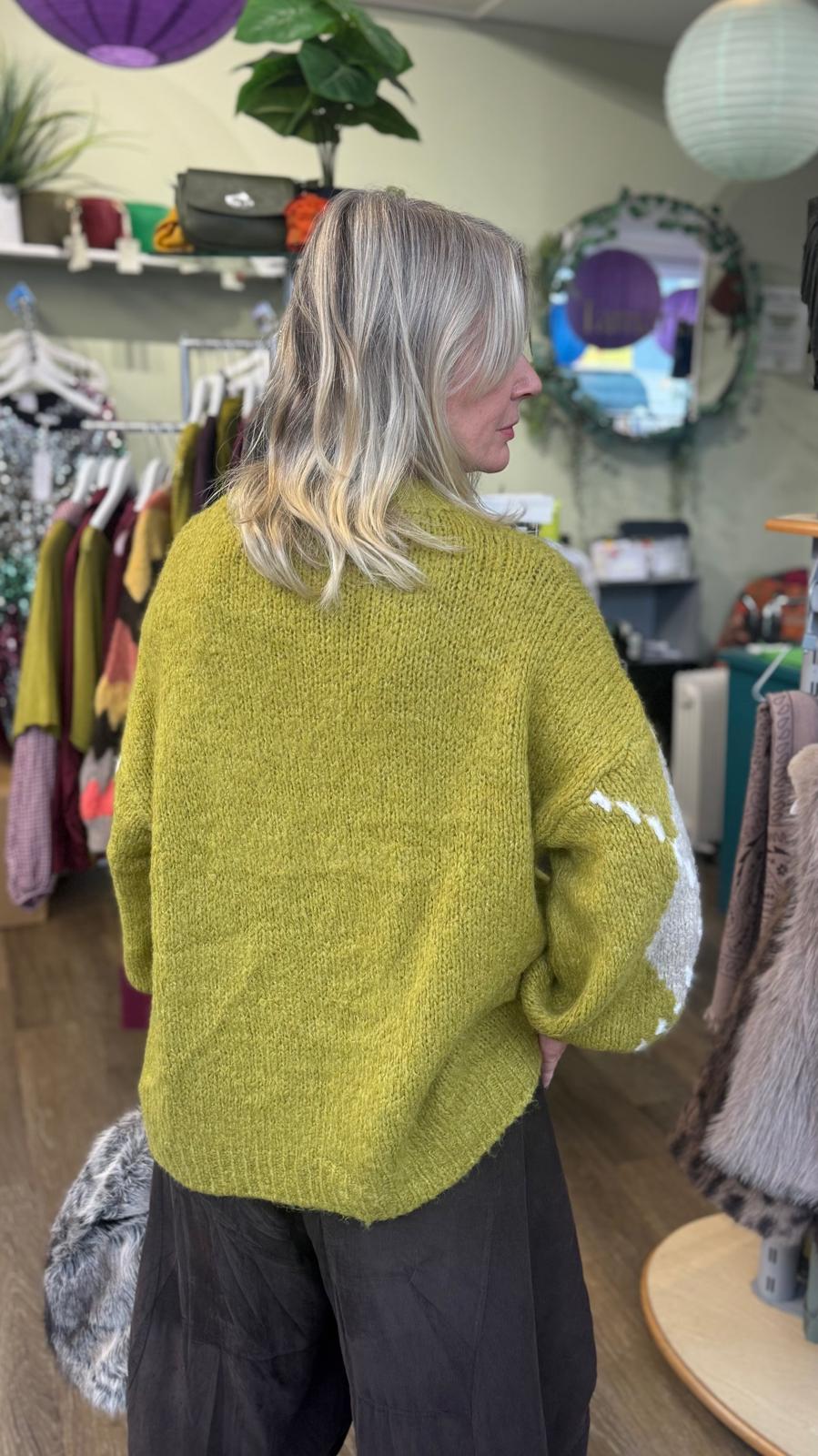 Laura Argyll Knit Cosy Jumper