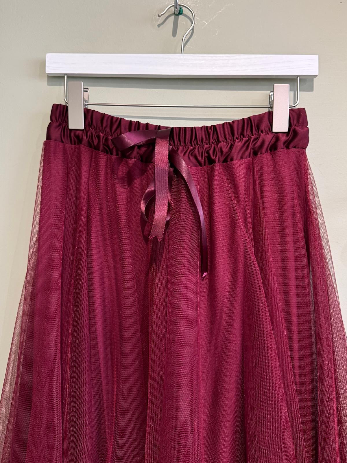 Florence Long Net Tulle Petticoat Skirt
