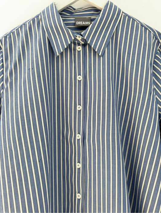 Philippa Classic Blue Striped Shirt