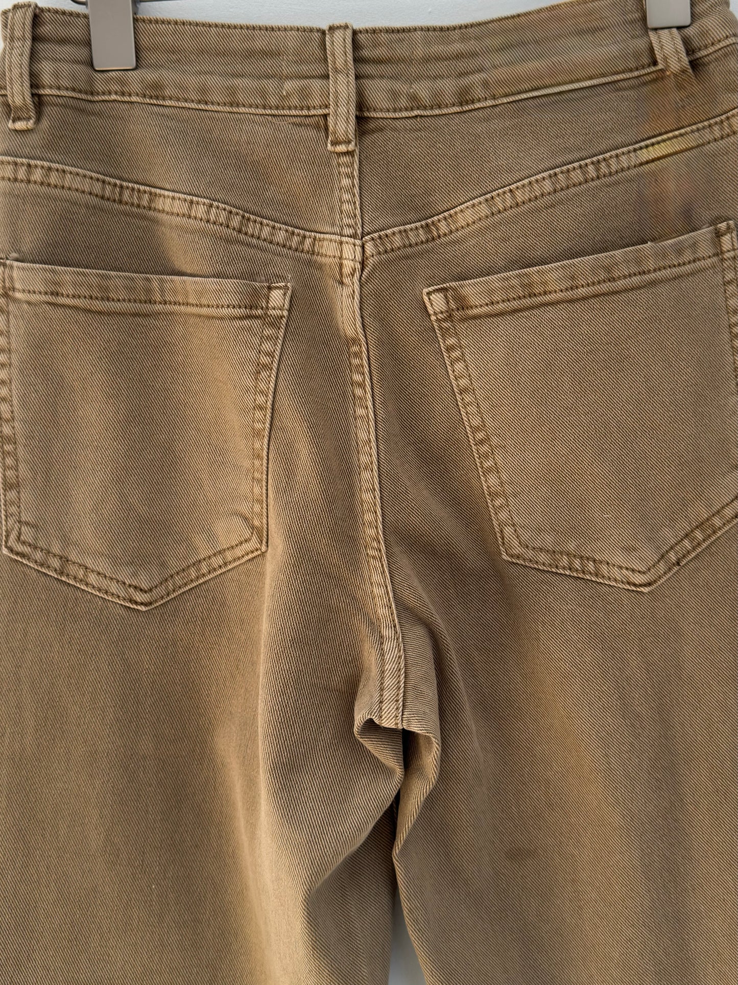 Neutral Camel Mom Jeans