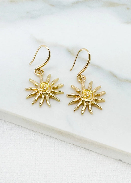 Envy Jewellery Sun Drop Earrings