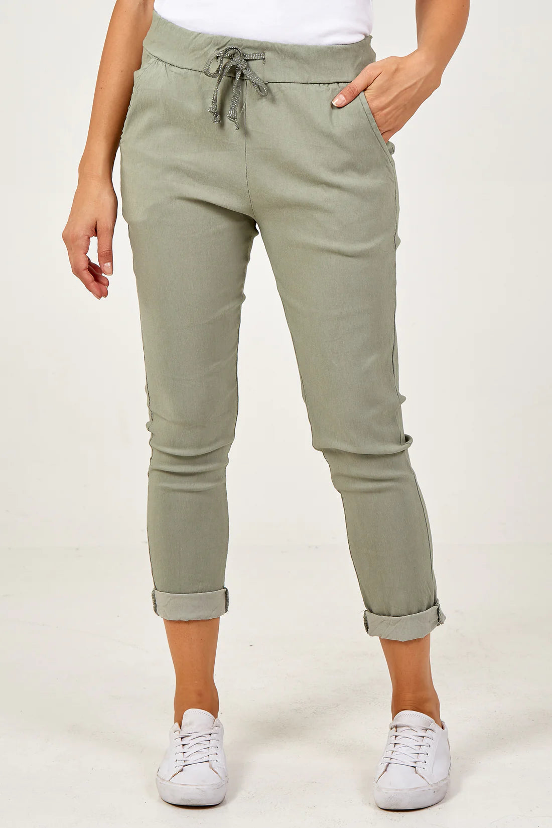 Magic Stretch Trousers - One Size khaki 