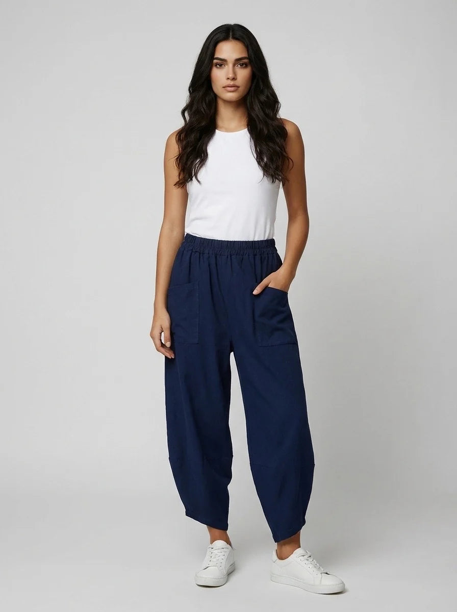 Easy Pull-On Cocoon Trousers