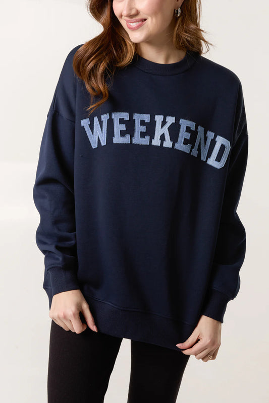 Weekend Sweatshirt - Grey Or Navy 