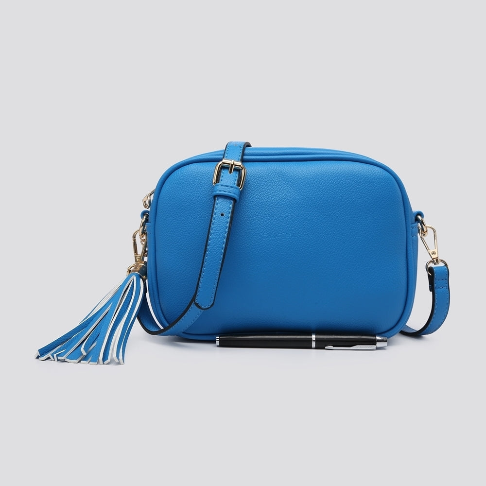 Poppy Tassel Crossbody Bag