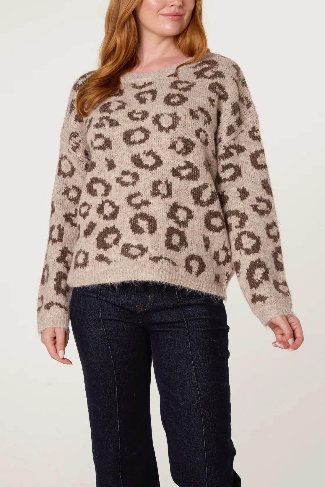 Molly Super Soft Leopard Print Jumper