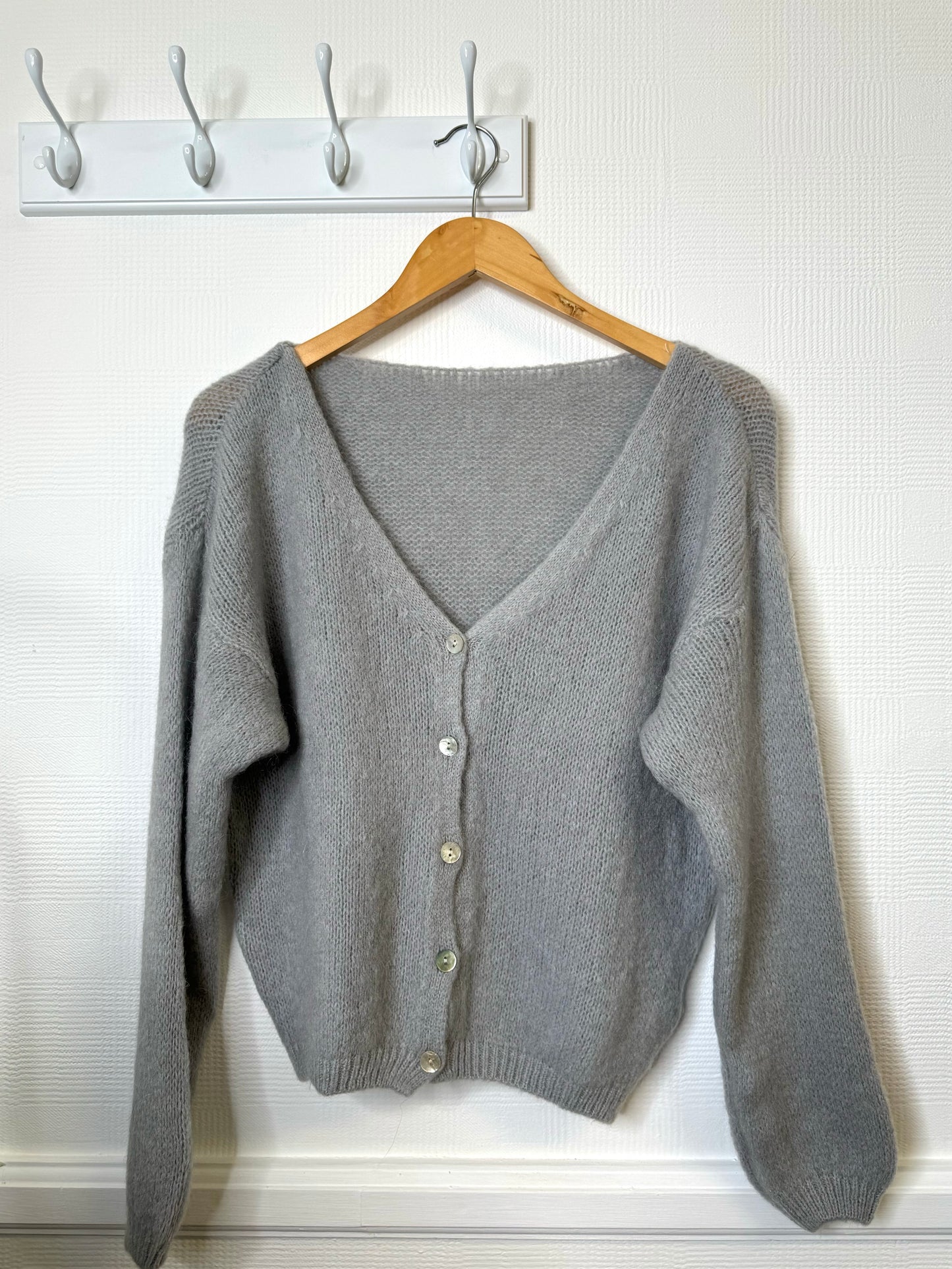 Jilly Mohair Mix Cardigan - 12 Colours