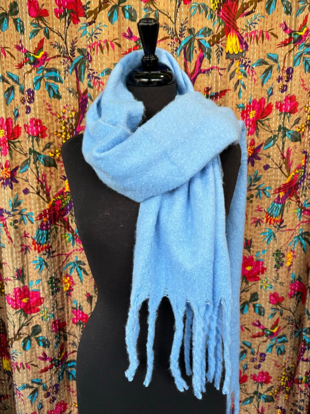 Cosy Plain Blanket Scarf - 9 Colours