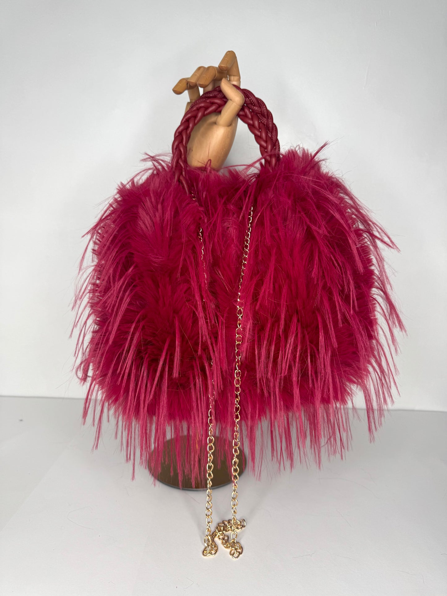 Shaggy Faux Fur Bag - 3 Colours