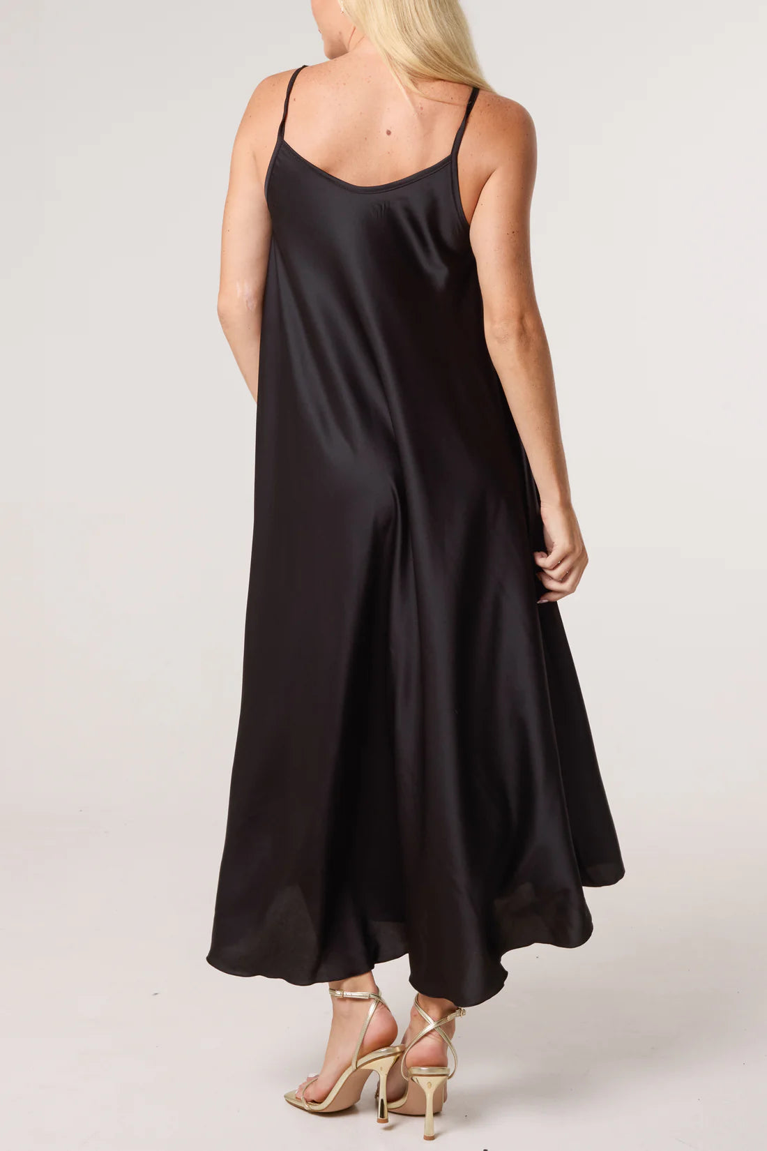 Bryony Satin Maxi Slip Dress - 3 Colours
