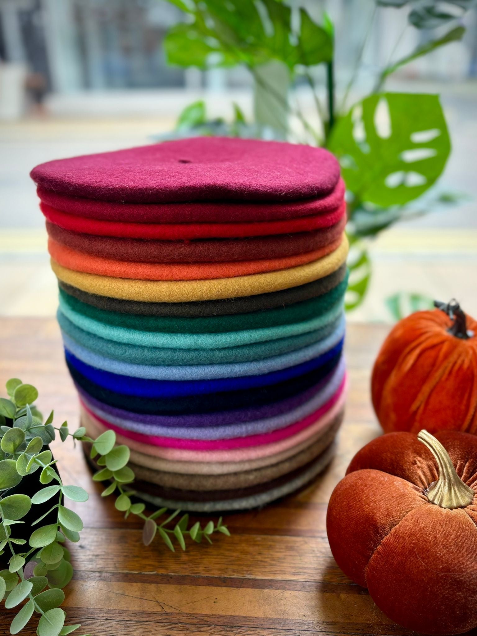 French wool blend berets