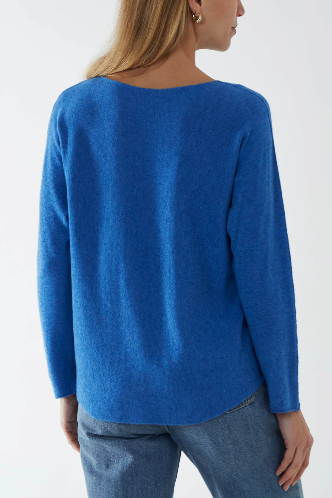 Tamarisk Core Collection Round Neck Long Sleeve Lightweight Knit Jumper