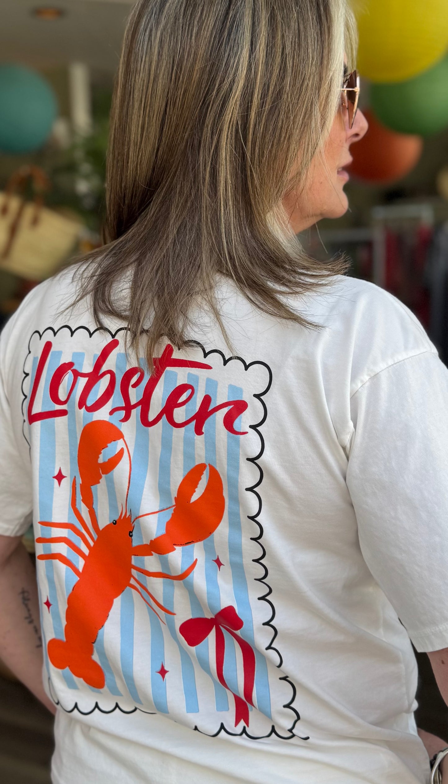 Lobster Graphic T Shirt