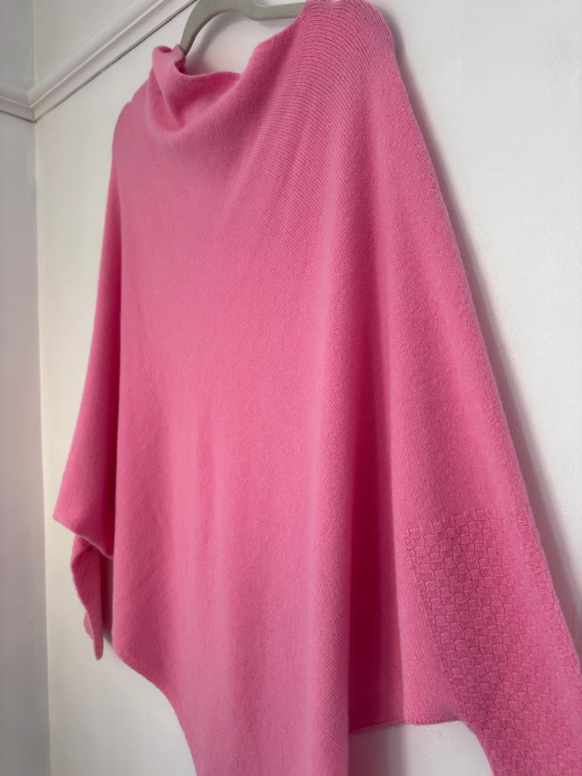Lucy Asymmetric Draped Super Slouchy Batwing Long Jumper - 6 Colours
