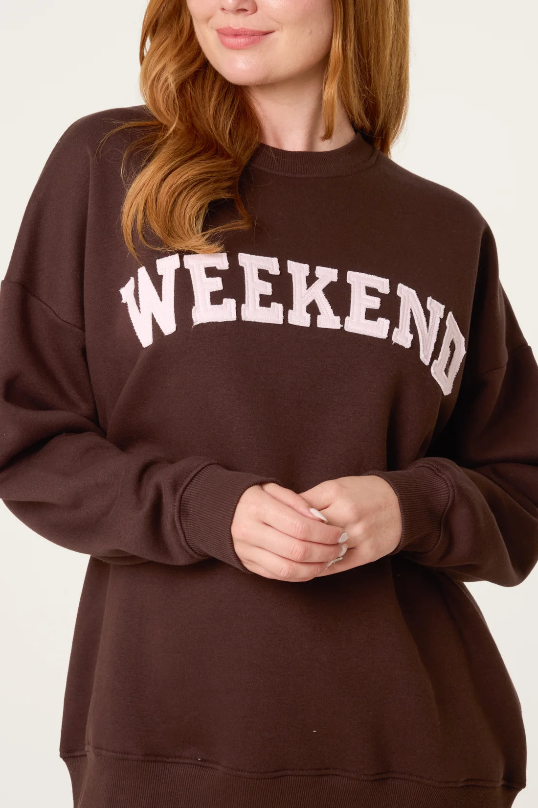 Weekend Appliqué Sweatshirt
