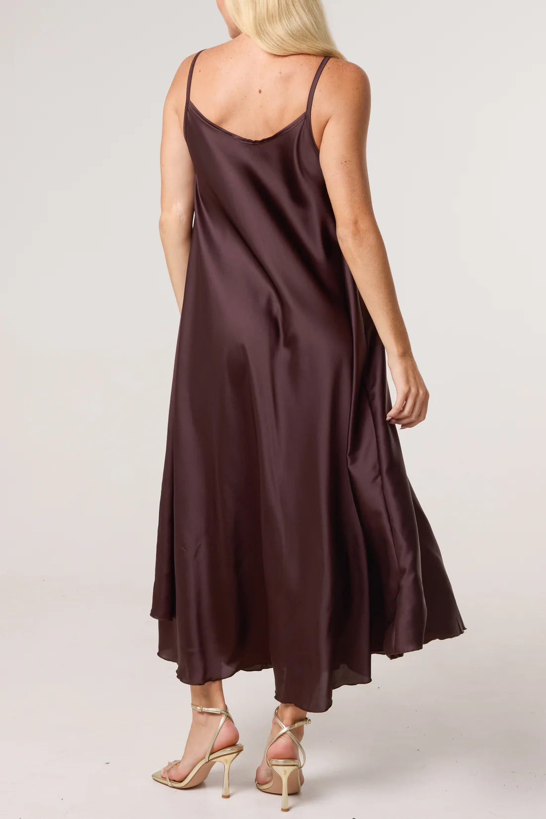 Bryony Satin Maxi Slip Dress - 3 Colours