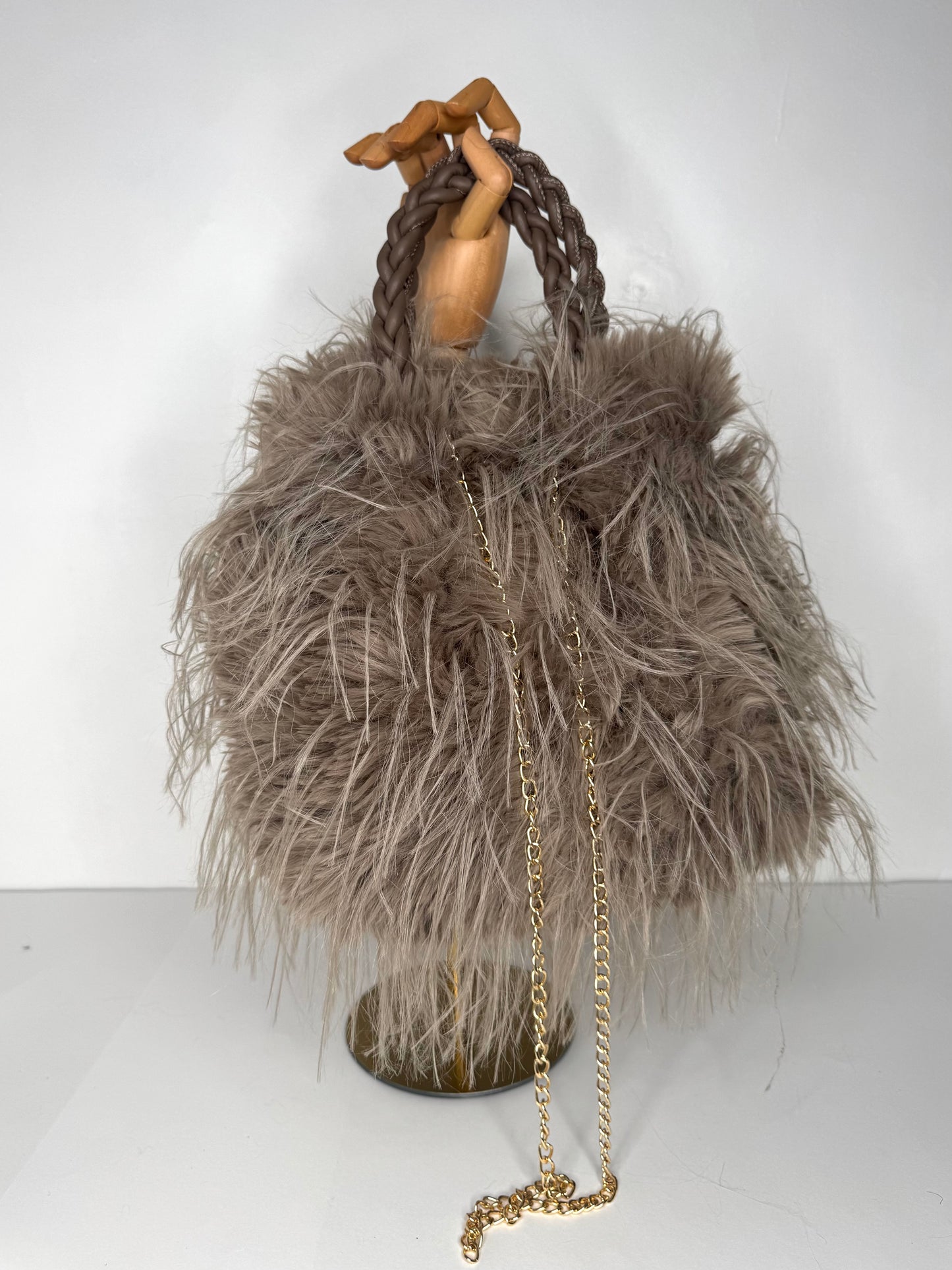 Shaggy Faux Fur Bag - 3 Colours