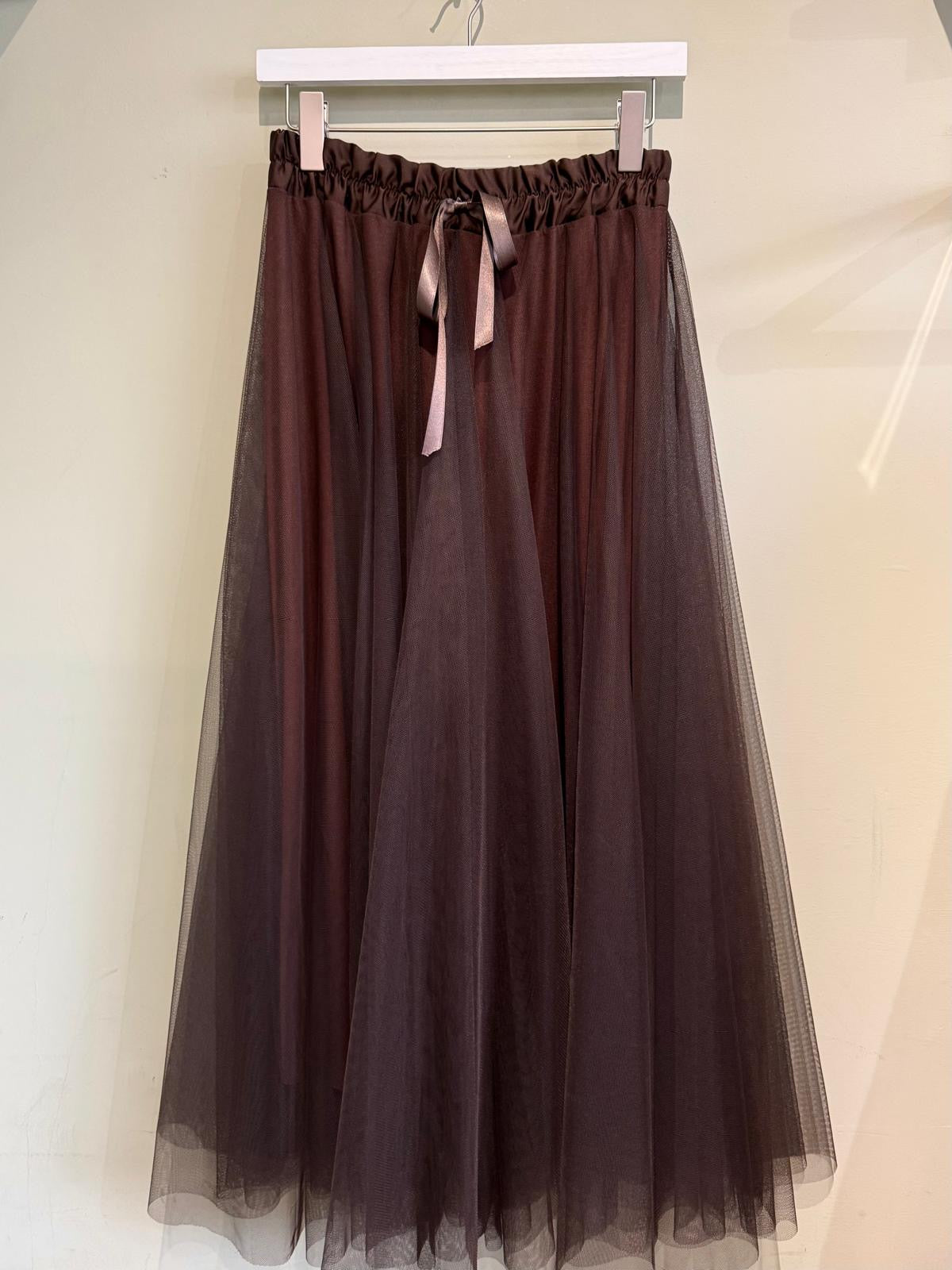 Florence Long Net Tulle Petticoat Skirt