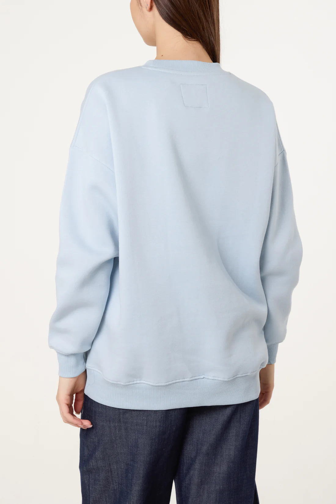 Weekend Appliqué Sweatshirt - Navy, Pastel Blue or Cream