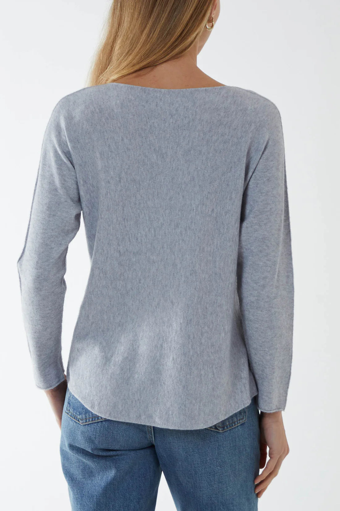 Tamarisk Core Collection Round Neck Long Sleeve Lightweight Knit Jumper