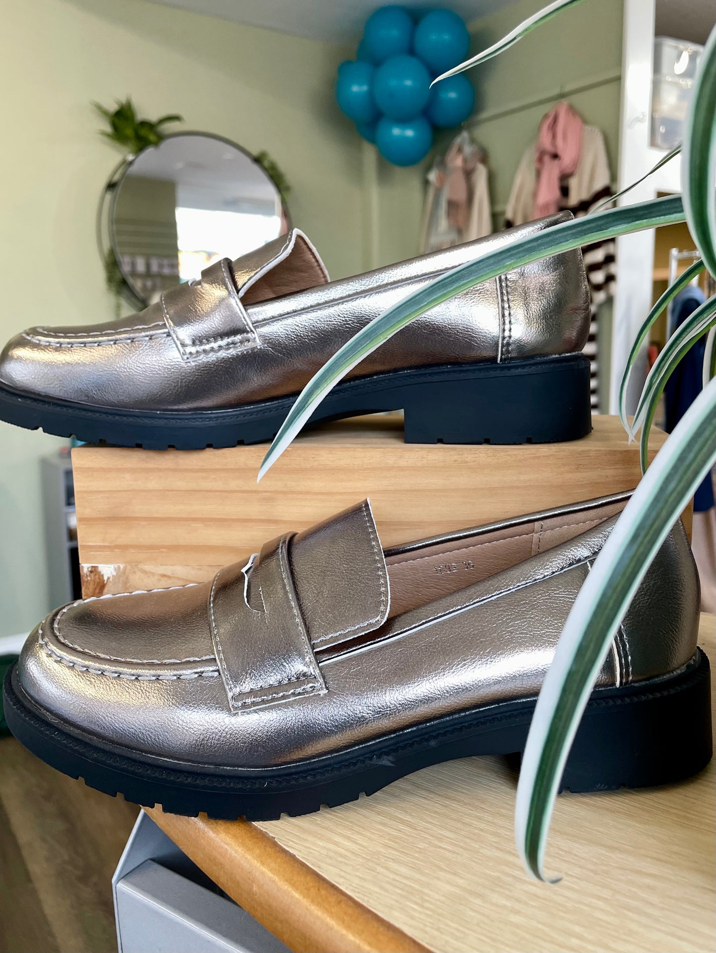 Christie Pewter Loafers