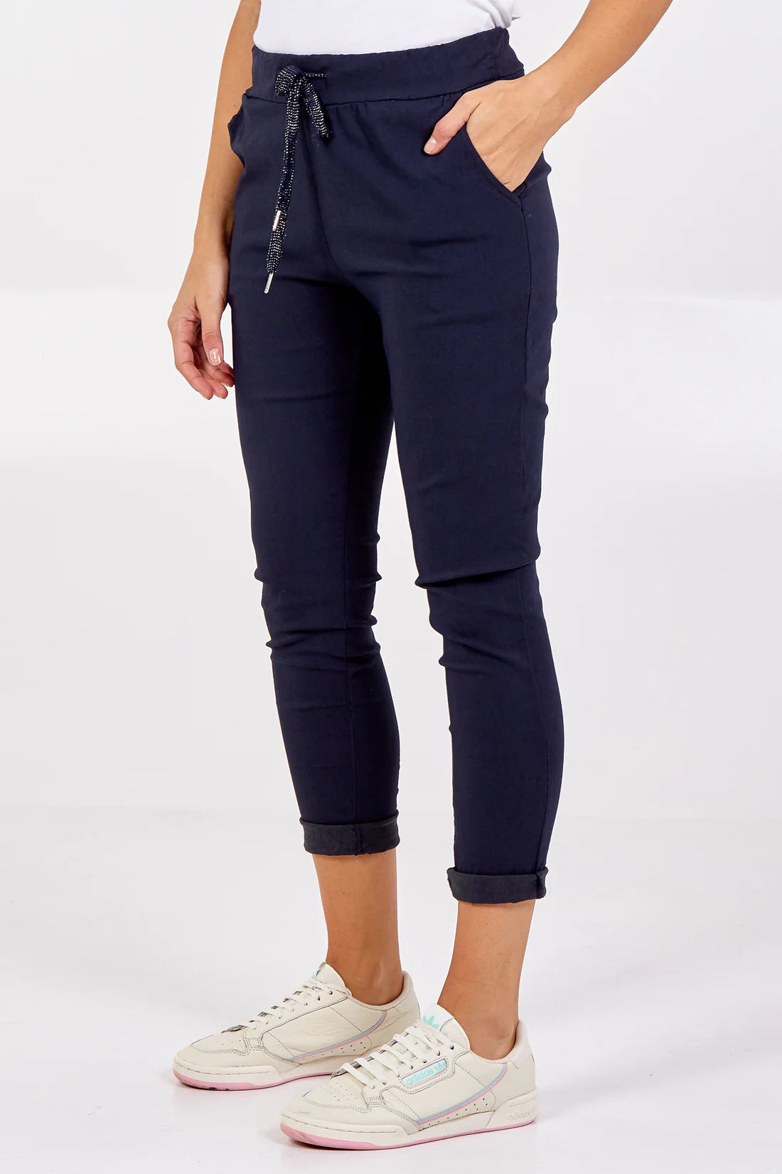 Magic Stretch Trousers - One Size navy 