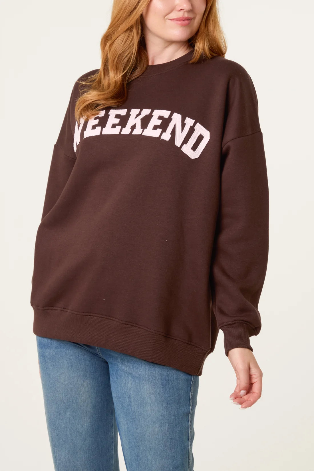 Weekend Appliqué Sweatshirt