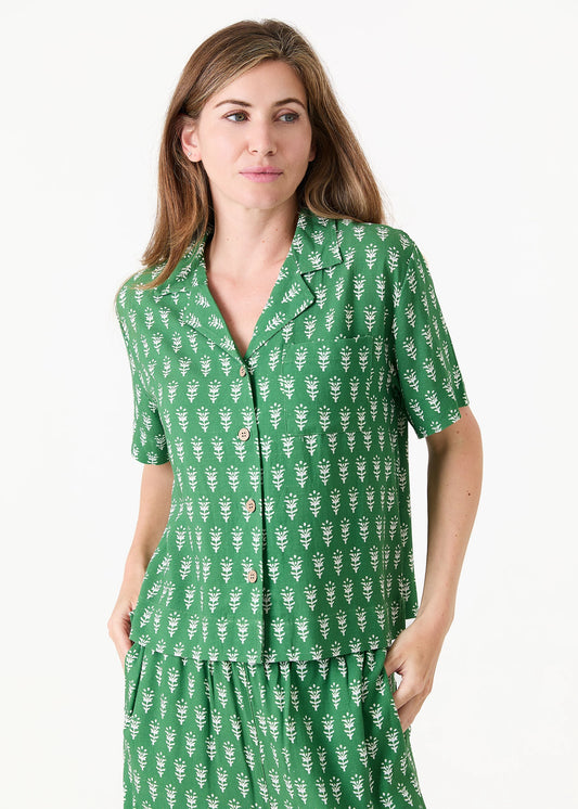 Keira Block Print Style Shirt
