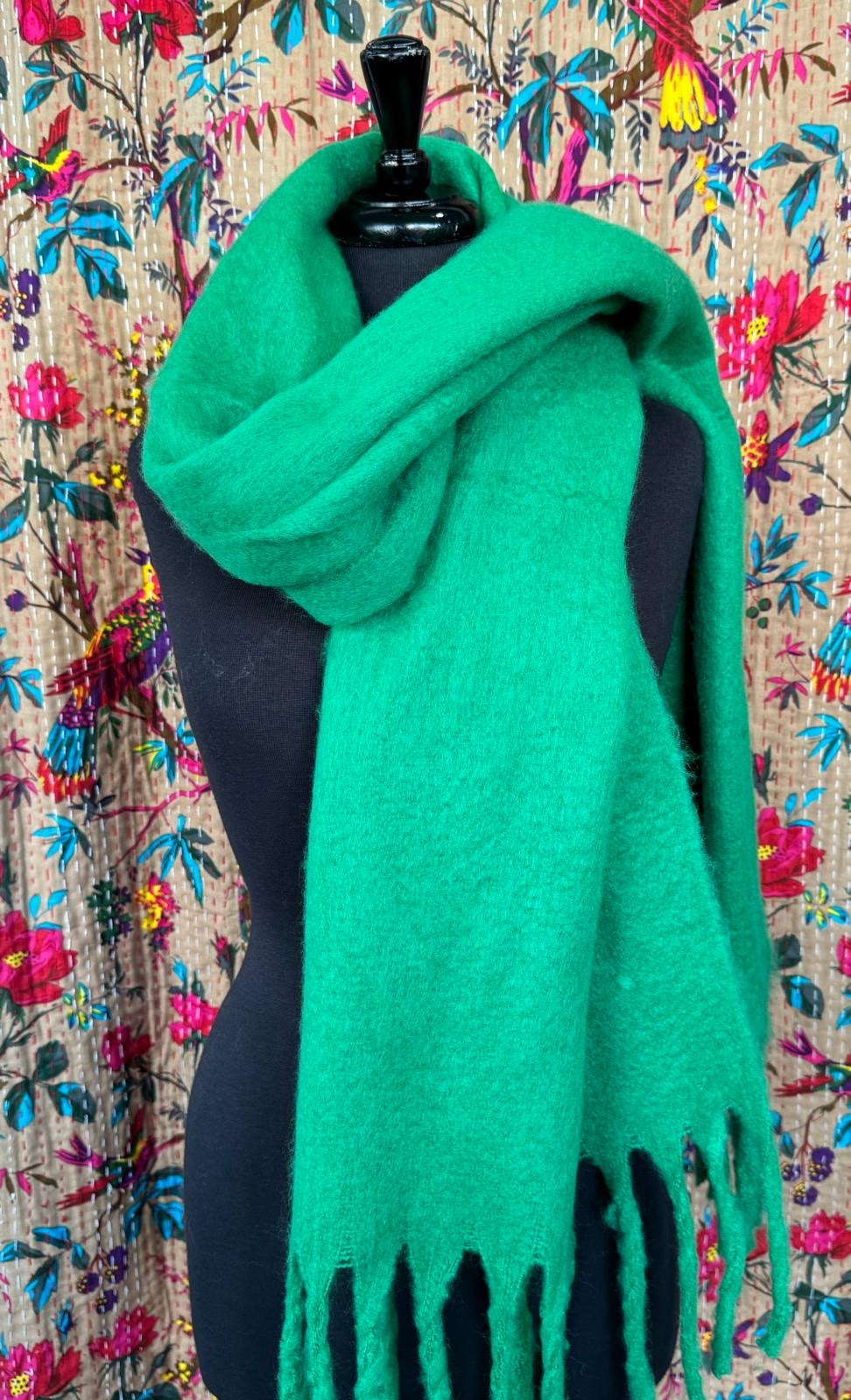 Cosy Plain Blanket Scarf - 9 Colours