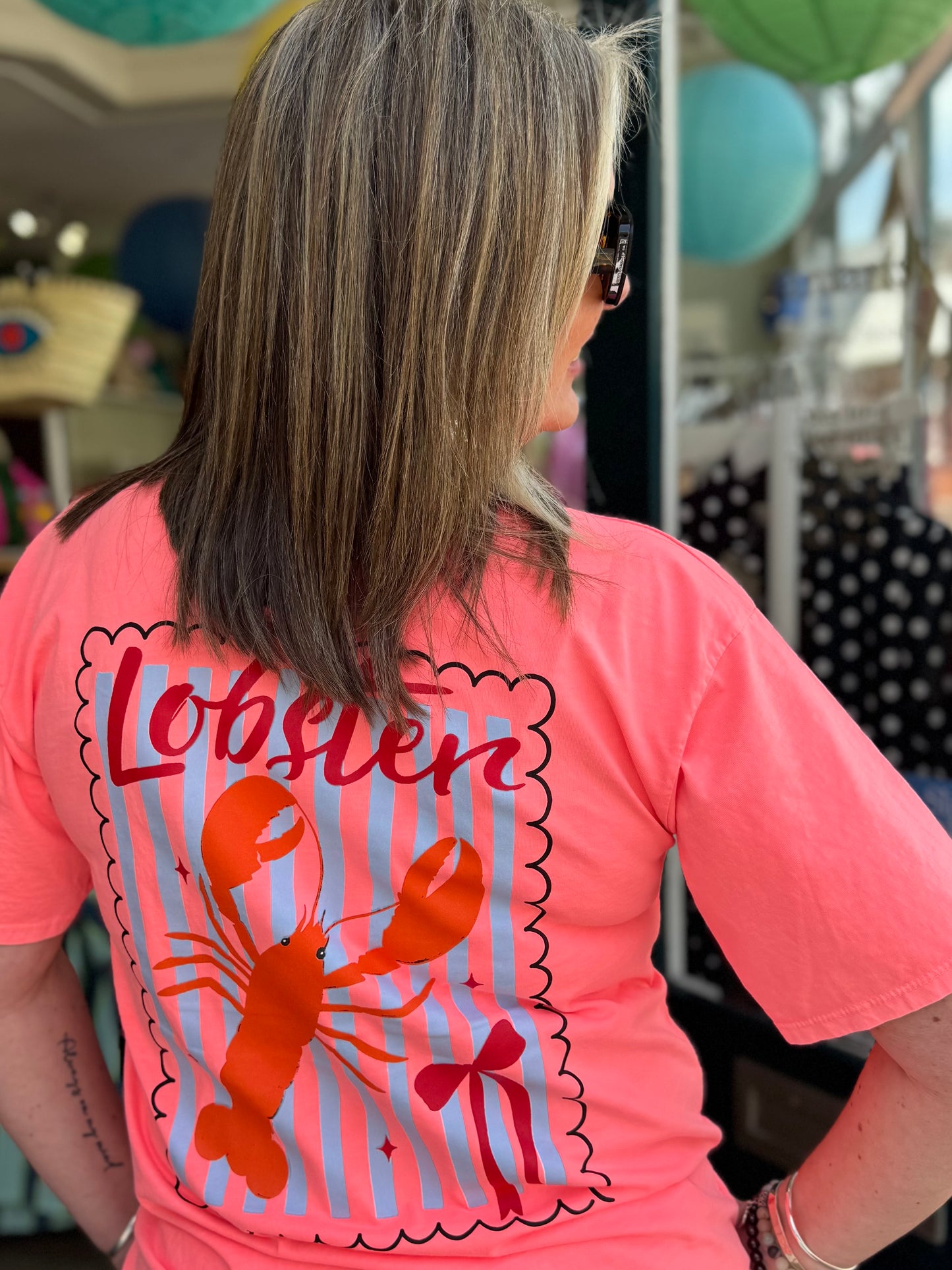 Lobster Graphic T Shirt