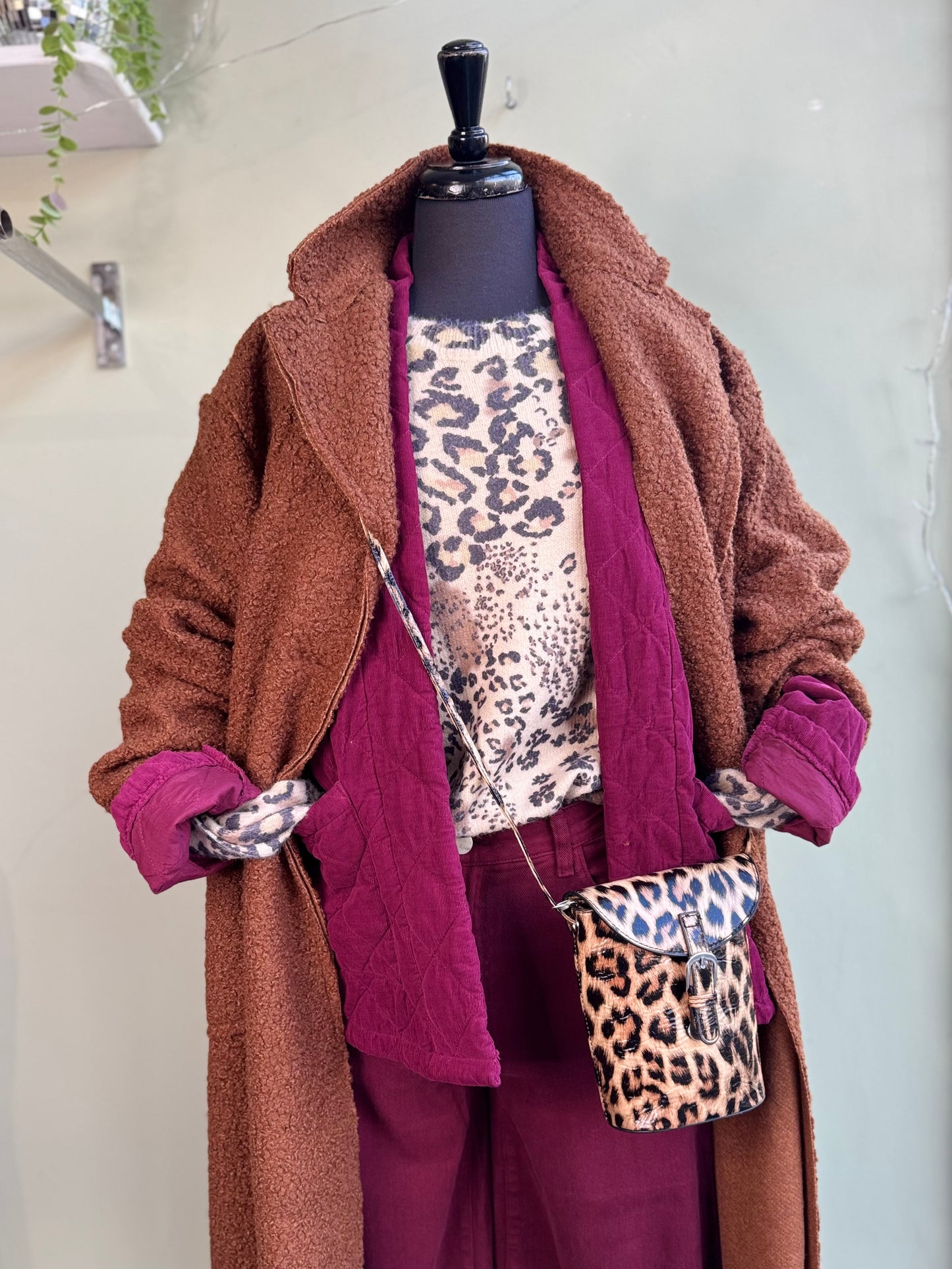 Goose Island Boucle Coat - 3 Colours