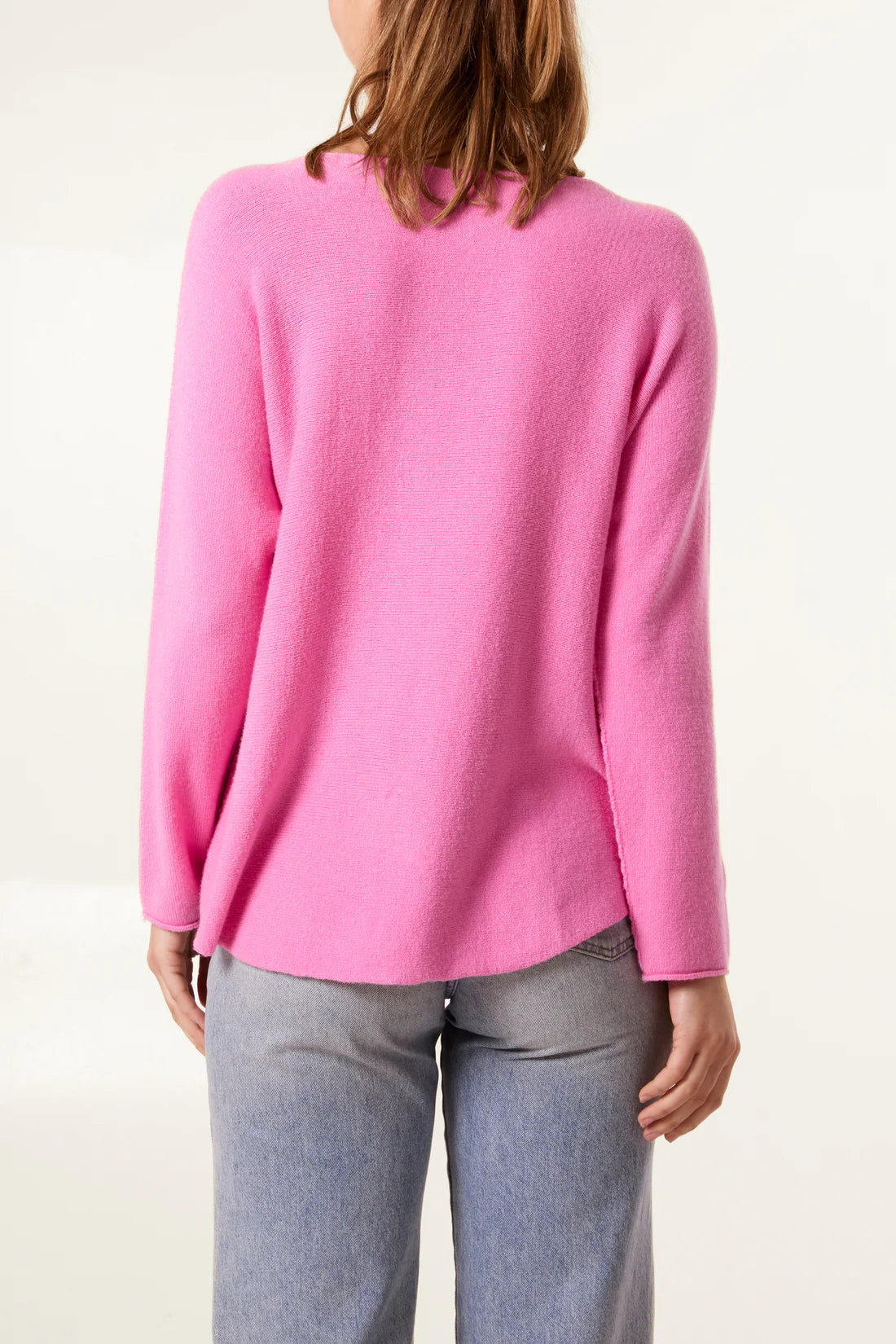 Tamarisk Core Collection Round Neck Long Sleeve Lightweight Knit Jumper