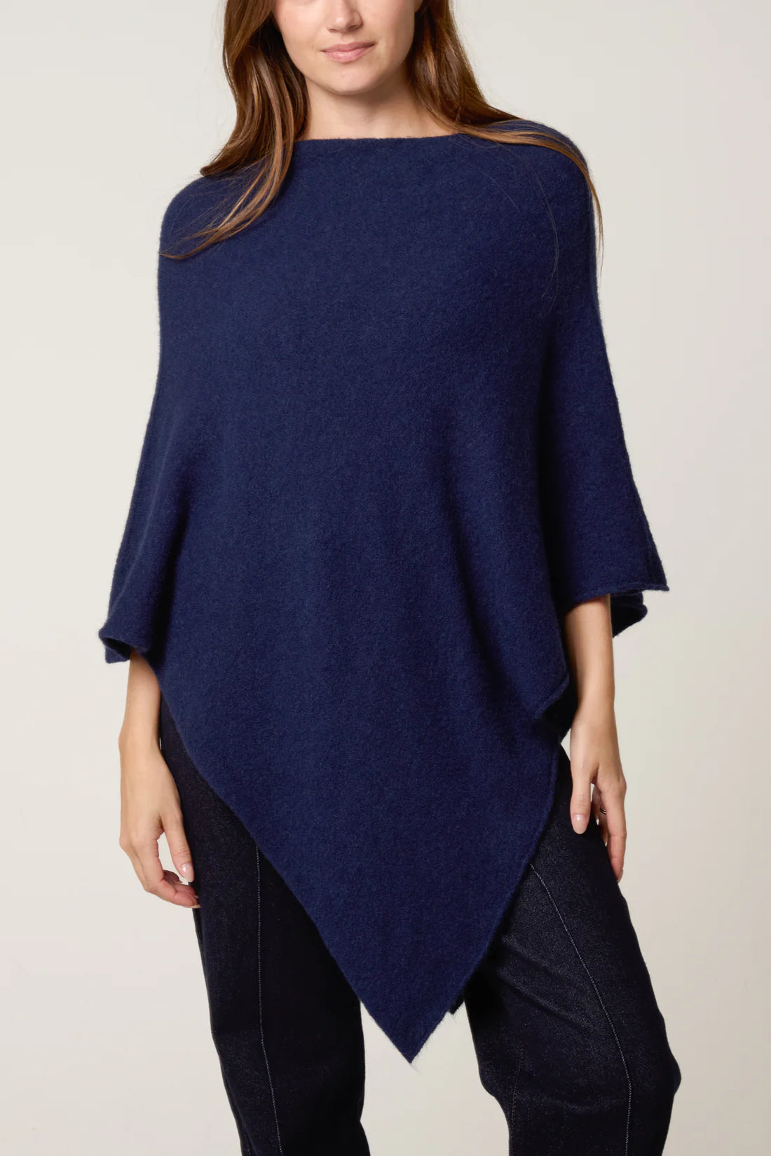 Juliet Asymmetric Hem Poncho
