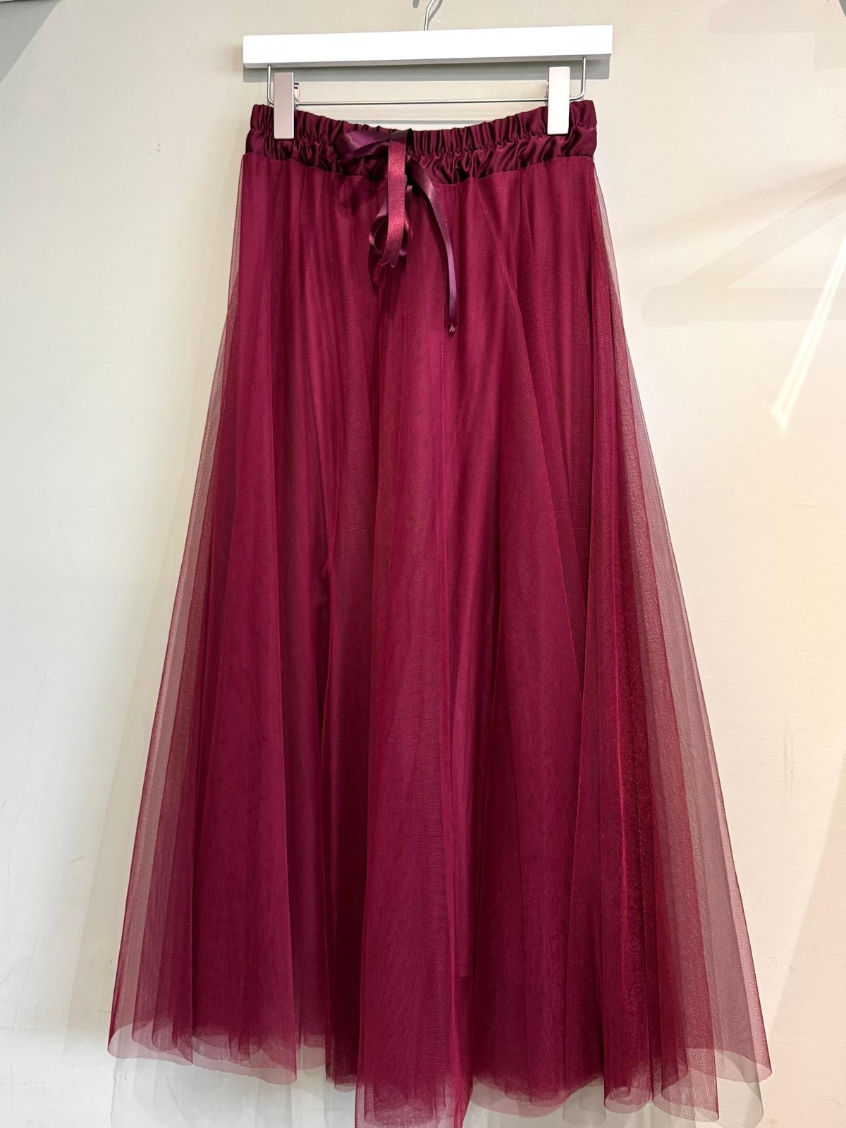 Florence Long Net Tulle Petticoat Skirt