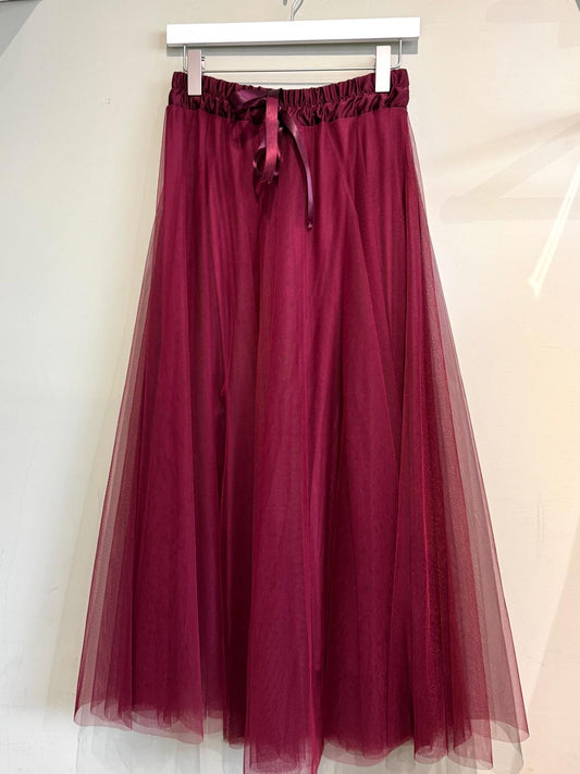 Florence Long Net Tulle Petticoat Skirt