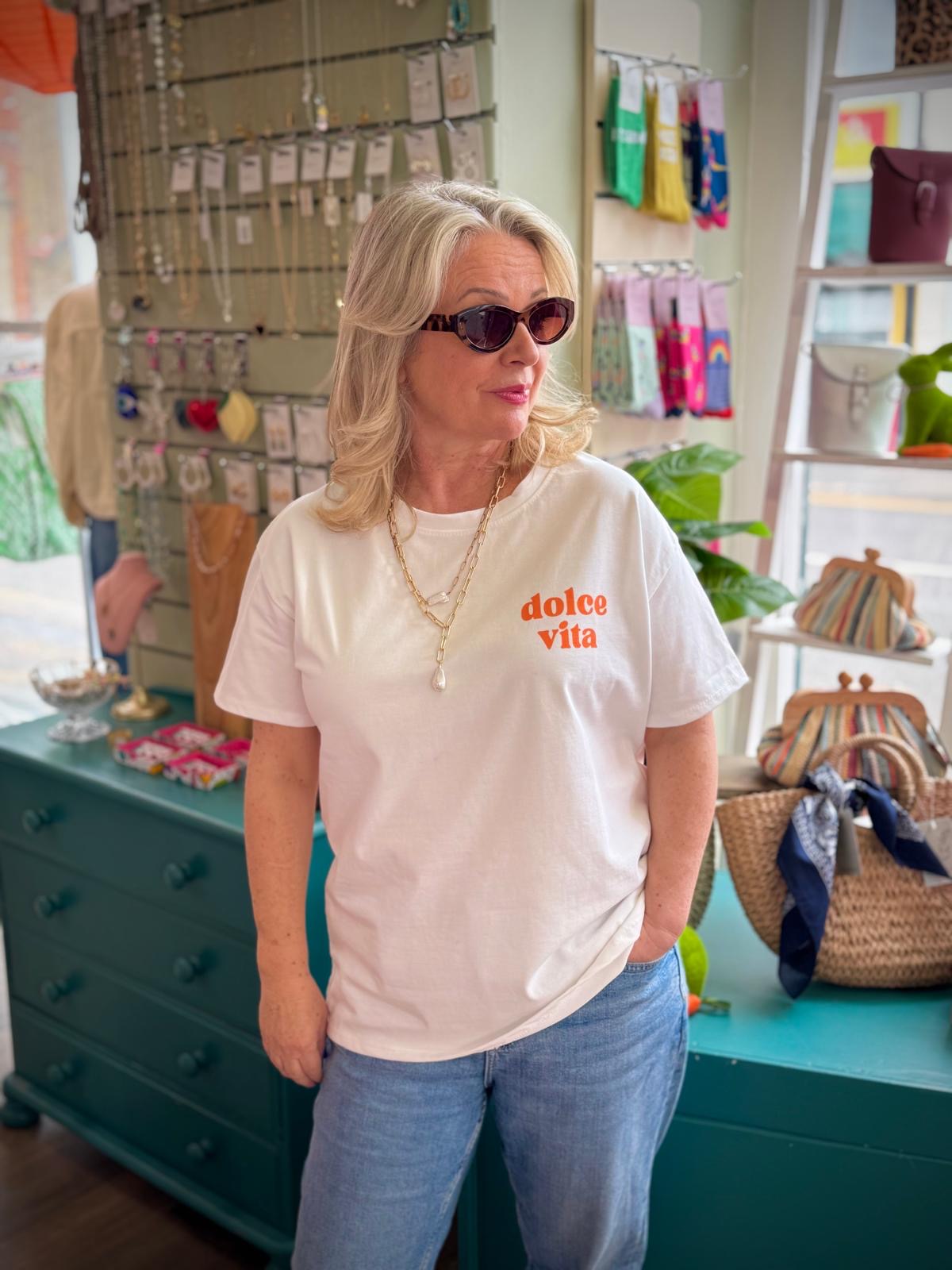 Dolce Vita Graphic T Shirt