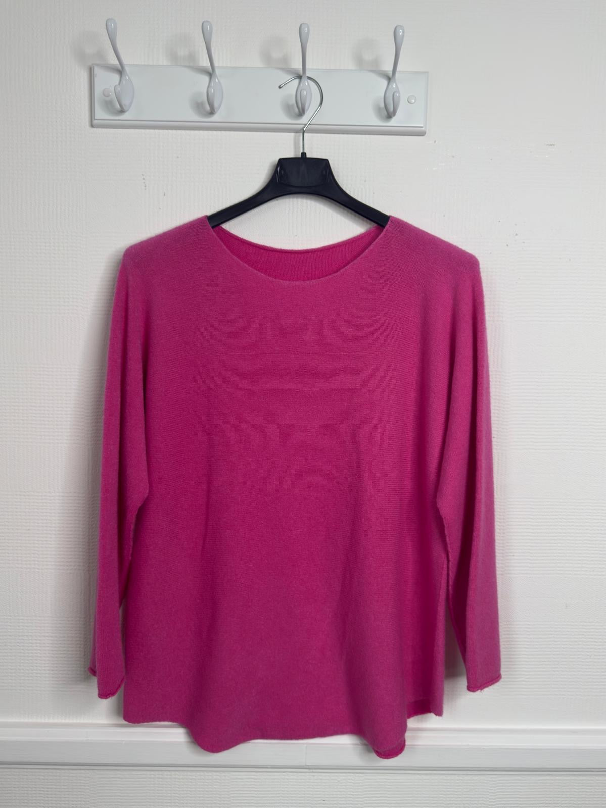 Tamarisk Core Collection Lightweight Long Sleeved Round Neck Jumper - 5 Colours