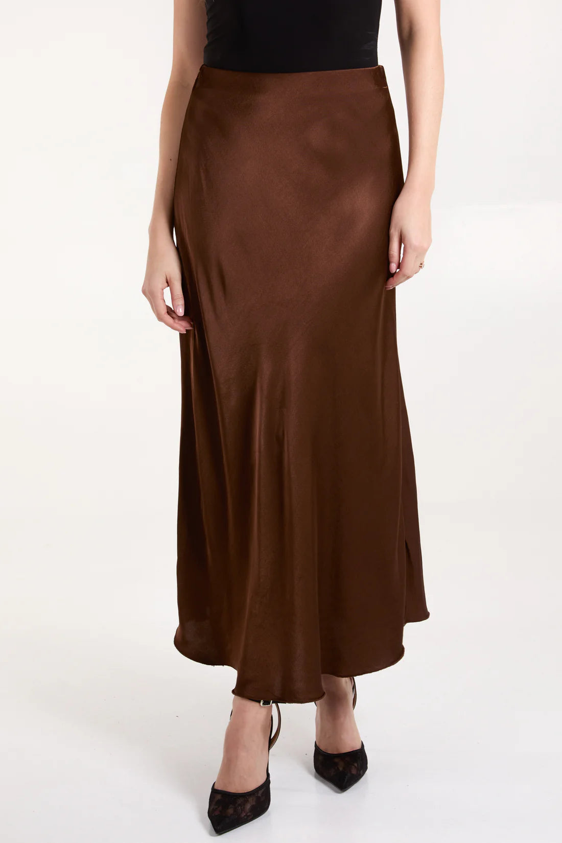 Fen Satin Slip Skirt - Assorted Colours