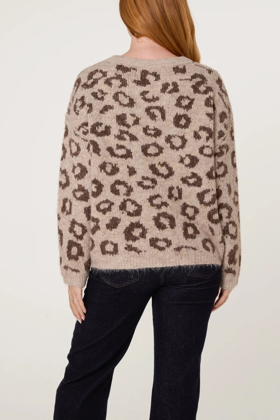 Molly Super Soft Leopard Print Jumper
